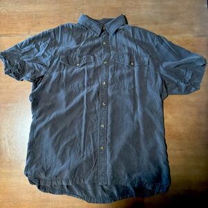 Fjallraven Abisko Short Sleeve Grey Vent Shirt Size XXL Regular Fit